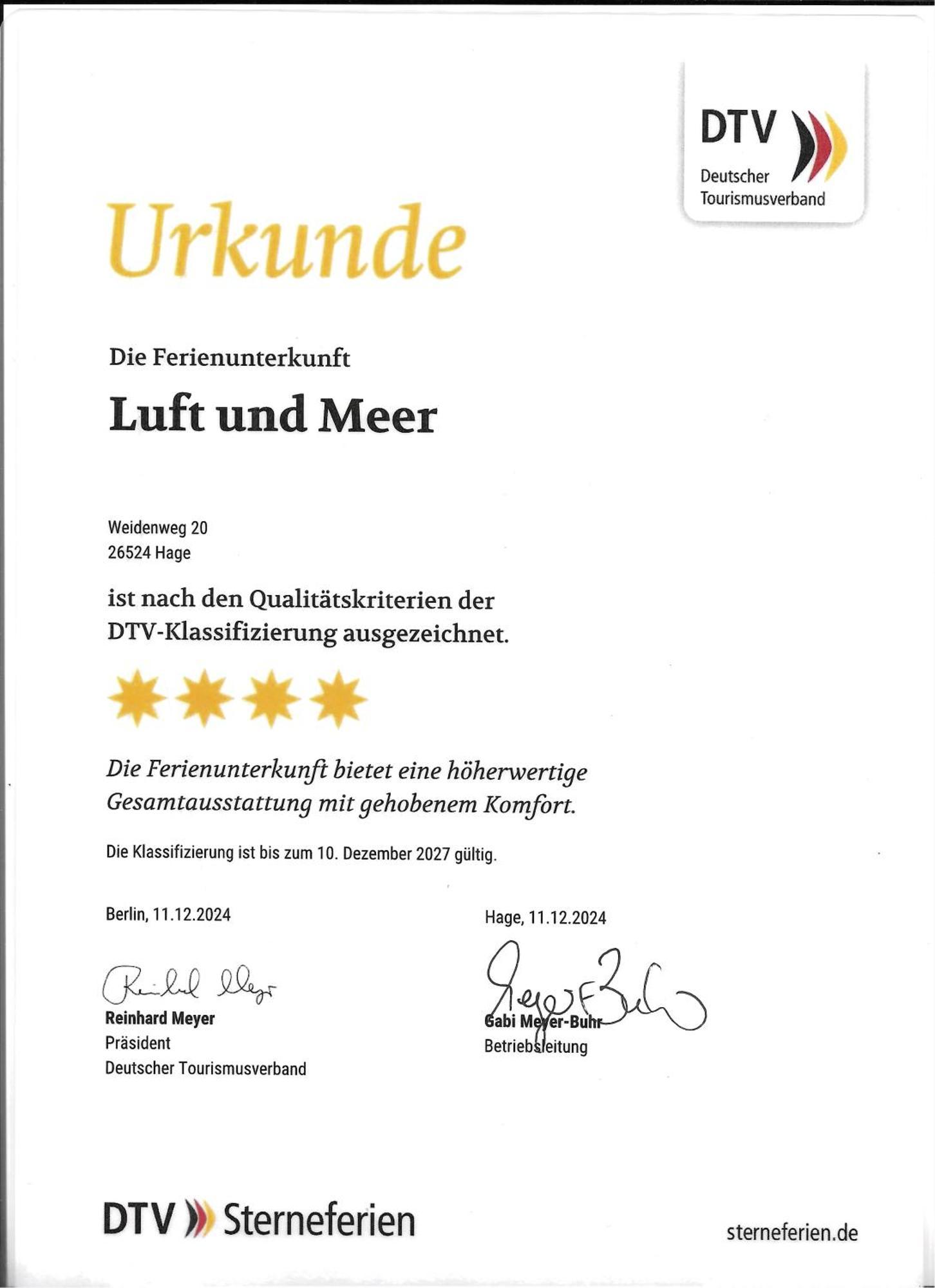 Luft und Meer 4**** Ferienwohnung Hage Exterior foto
